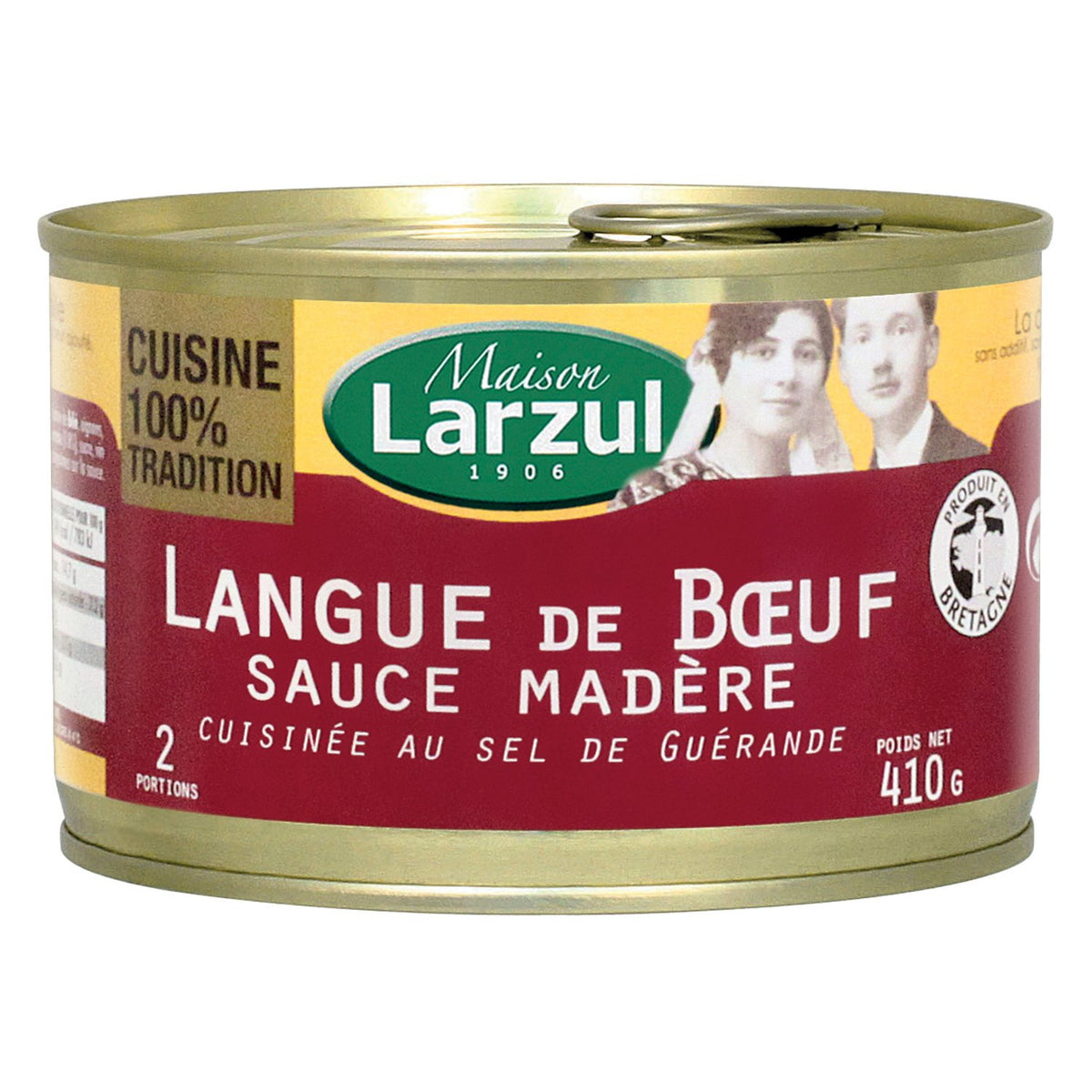 Lengua de buey en salsa Madeira LARZUL 410g
