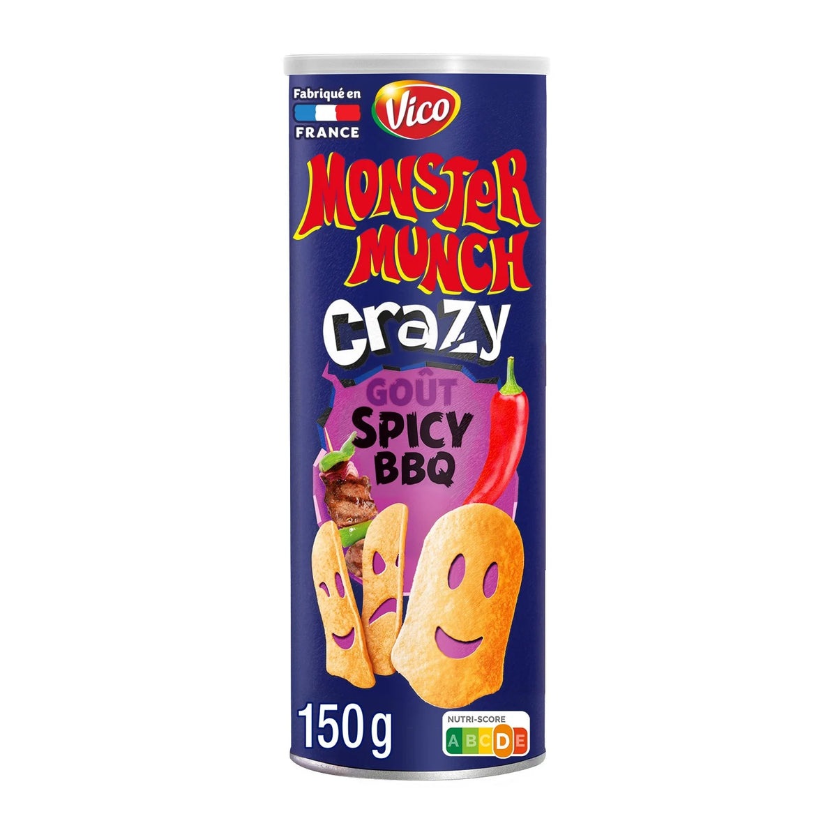VICO Monster Munch Crazy Barbecue Chips 150g