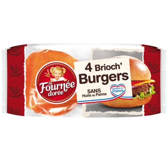 LA FOURNÉE DORÉE Burger-Brötchen 250g*