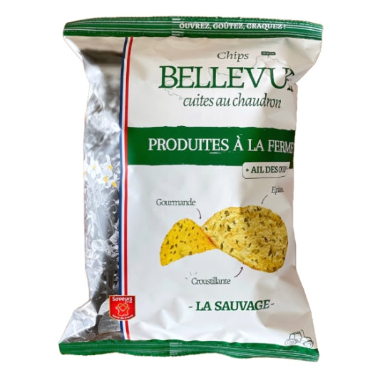 BELLEVUE Farmhouse Chips with Wild Garlic 125g
