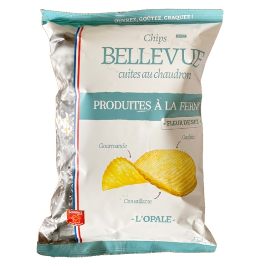 BELLEVUE Farmhouse Chips with Fleur de Sel 125g