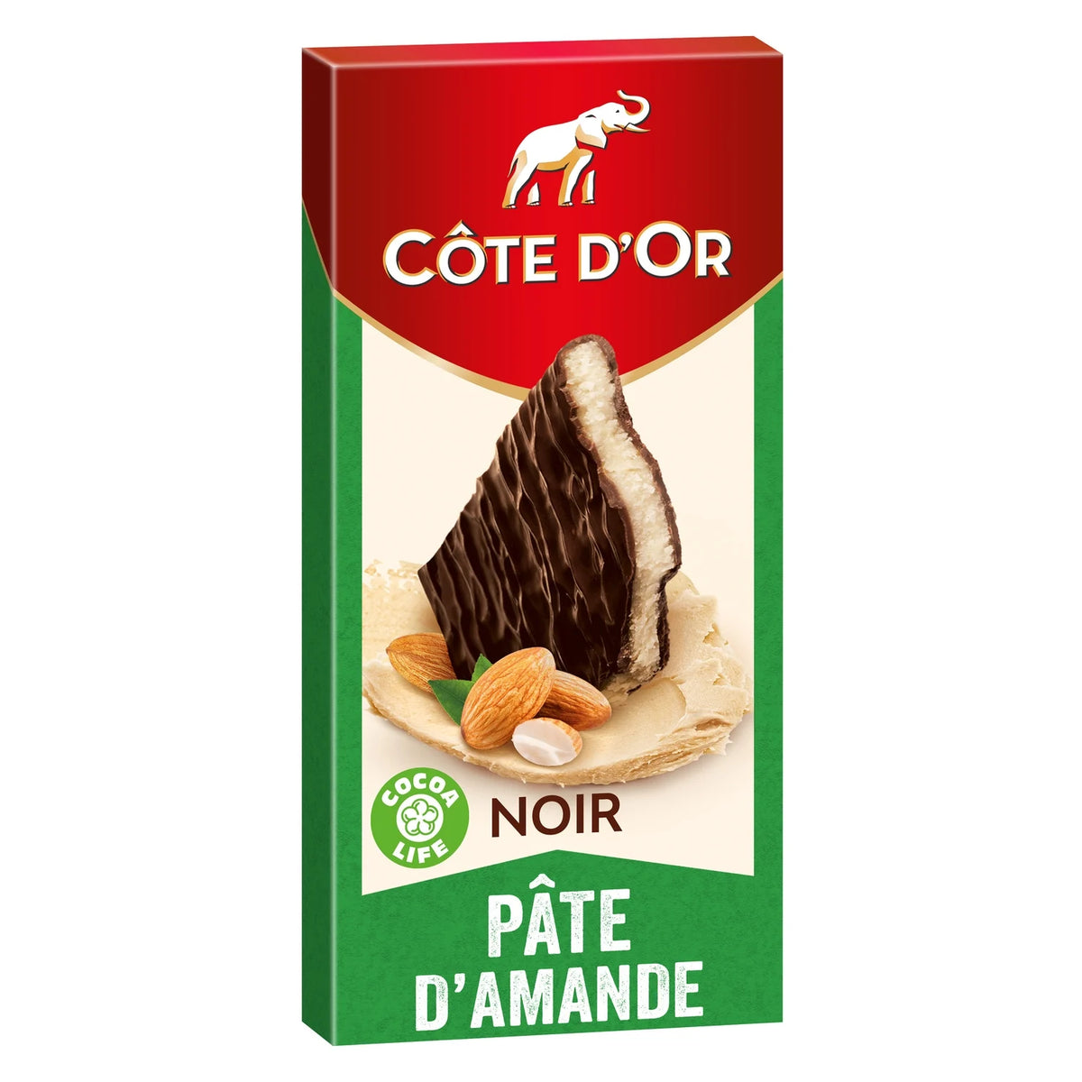 CÔTE D’OR Zartbitterschokolade mit Mandelcreme 150g
