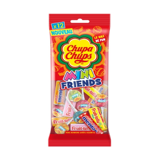 Balas Chupa Chups Mini Friends Flowpack 113g