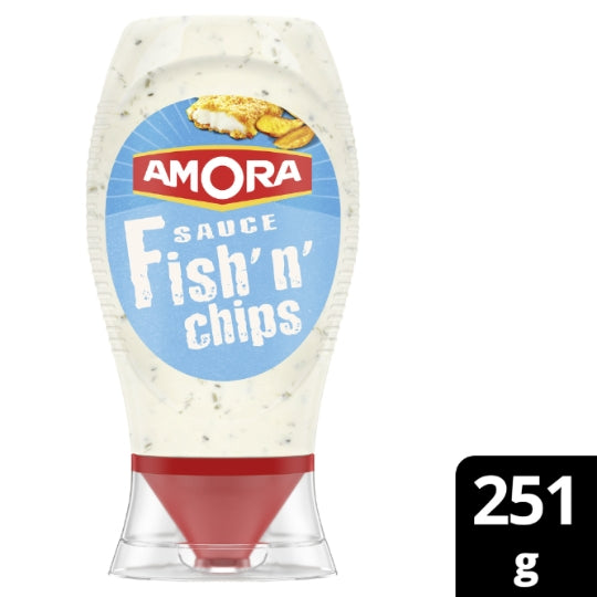 Salsa AMORA para Fish & Chips 251g