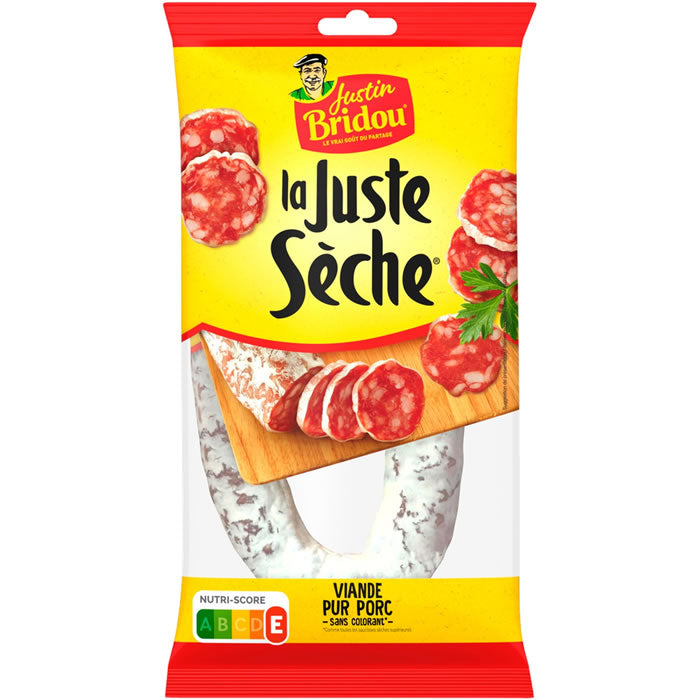 Saucisson sec Juste Sèche JUSTIN BRIDOU 275g