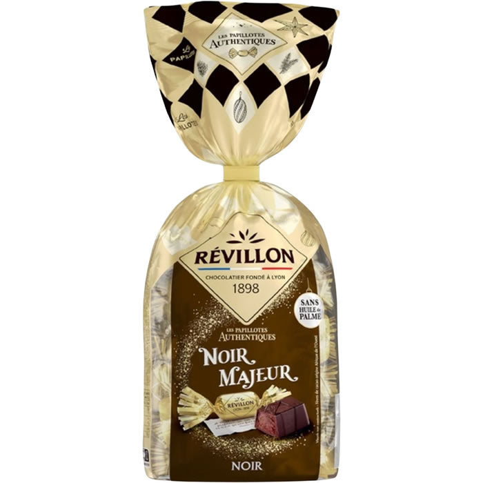 REVILLON CHOCOLATIER Bouchées au chocolat noir 360g