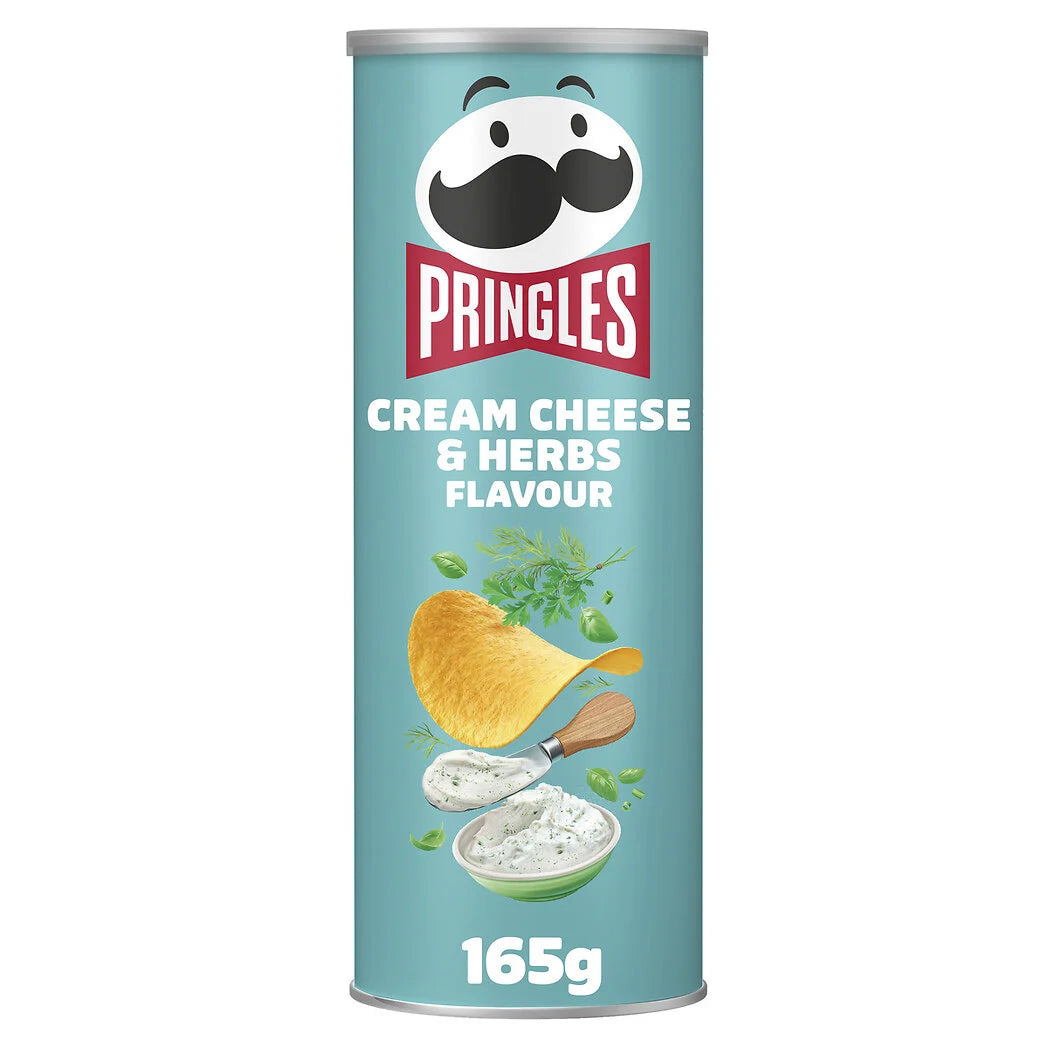 Batata Chips Pringles sabor Queijo Cremoso e Ervas 175g
