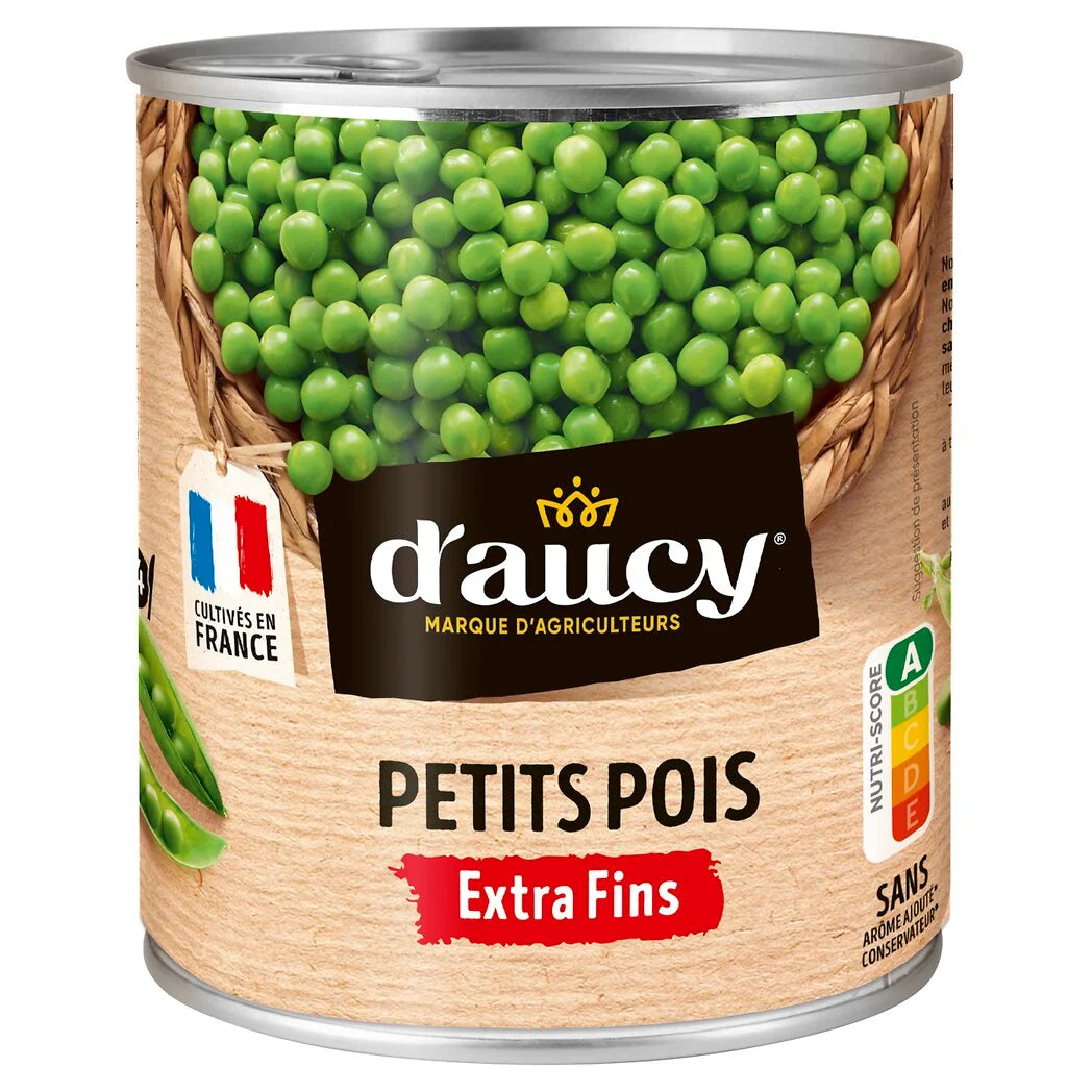 Ervilhas extrafinas D'AUCY 560 g
