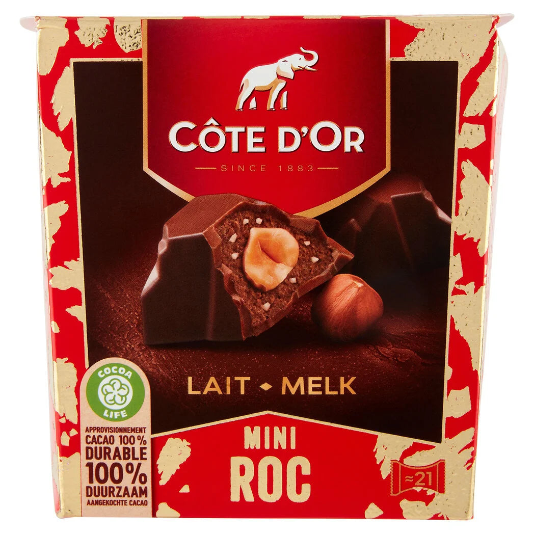 COTE D'OR Mini Roc - Vollmilchschokolade 195g
