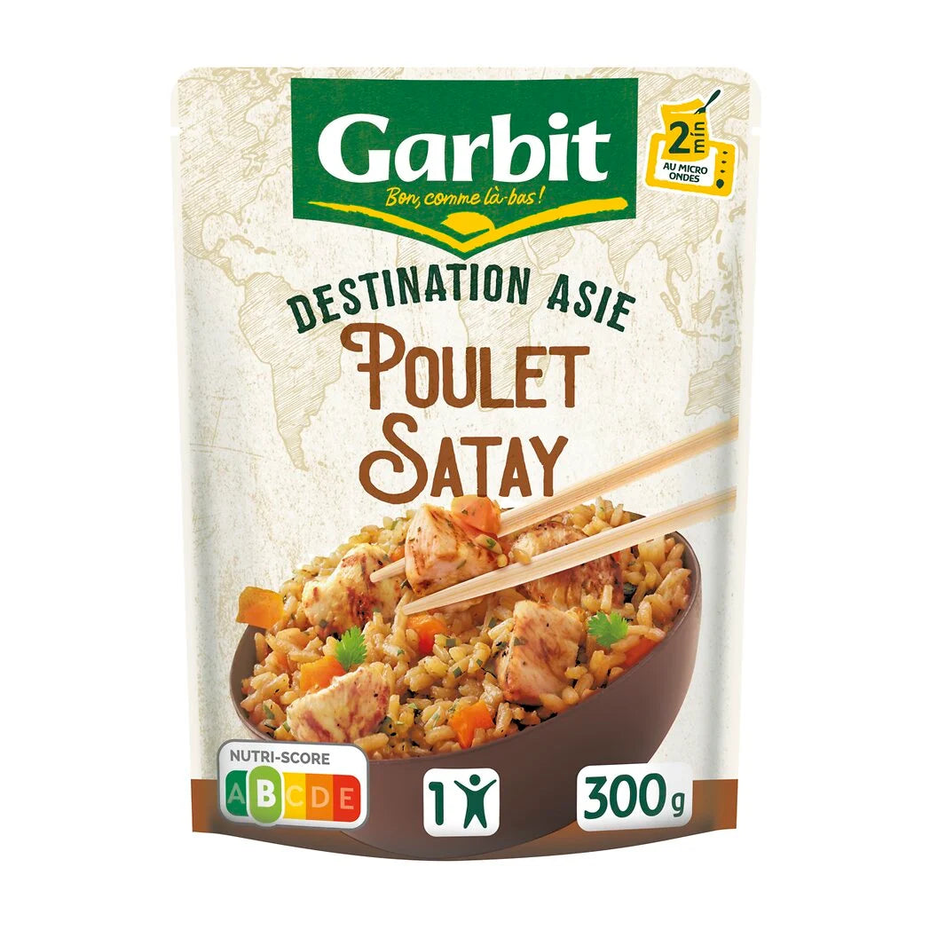 GARBIT Satay long-grain rice, chicken 300g