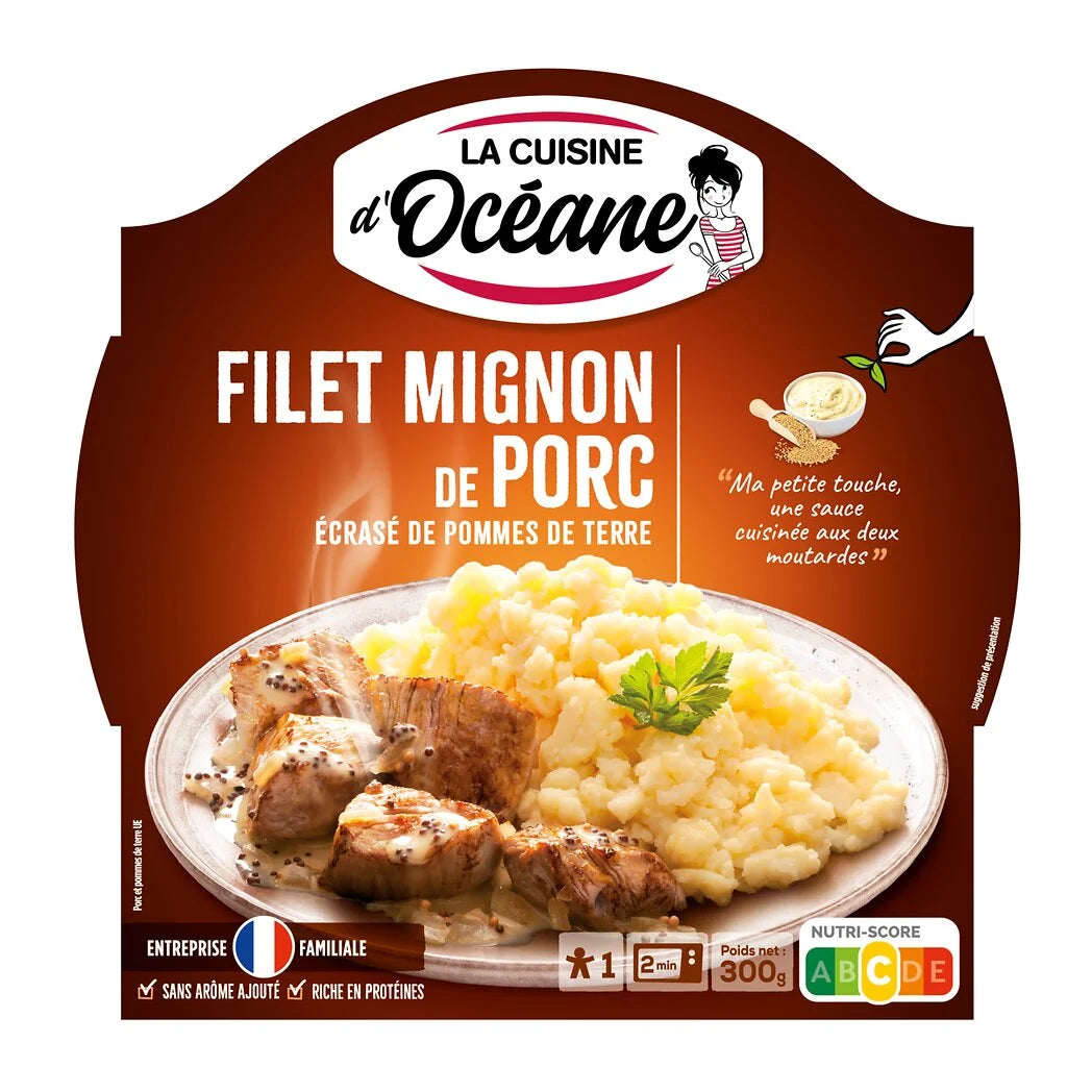 LA CUISINE D'OCEANE Pork Tenderloin & Crushed Potatoes 300g