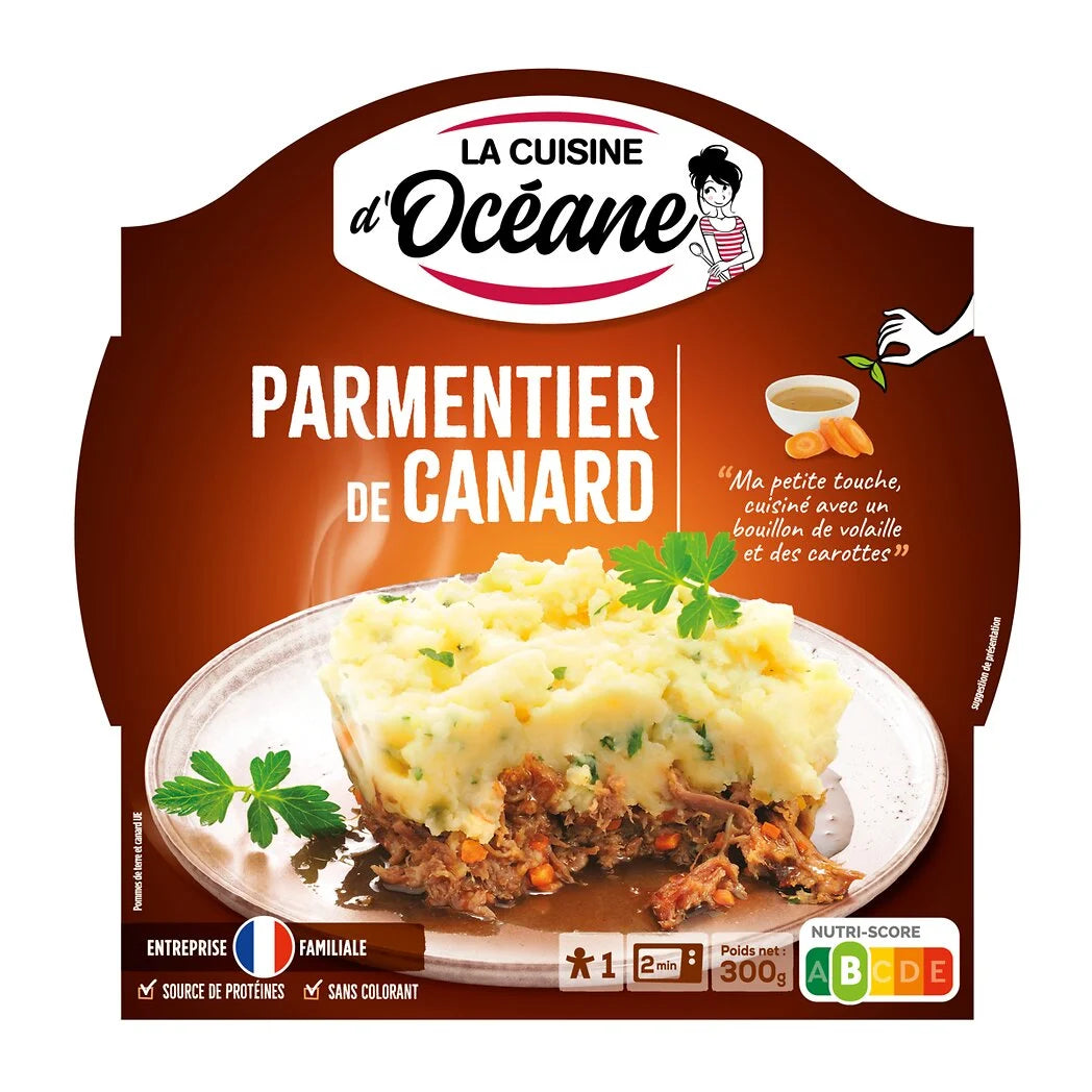 LA CUISINE D'OCEANE Duck Parmentier 300g