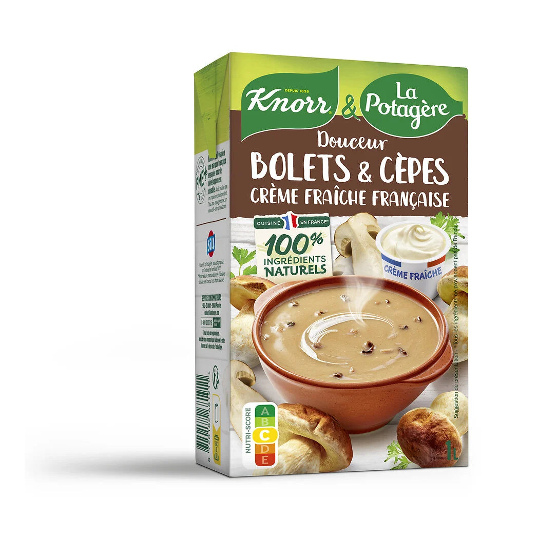 KNORR Douceur of mushrooms bolets and cèpes 1l