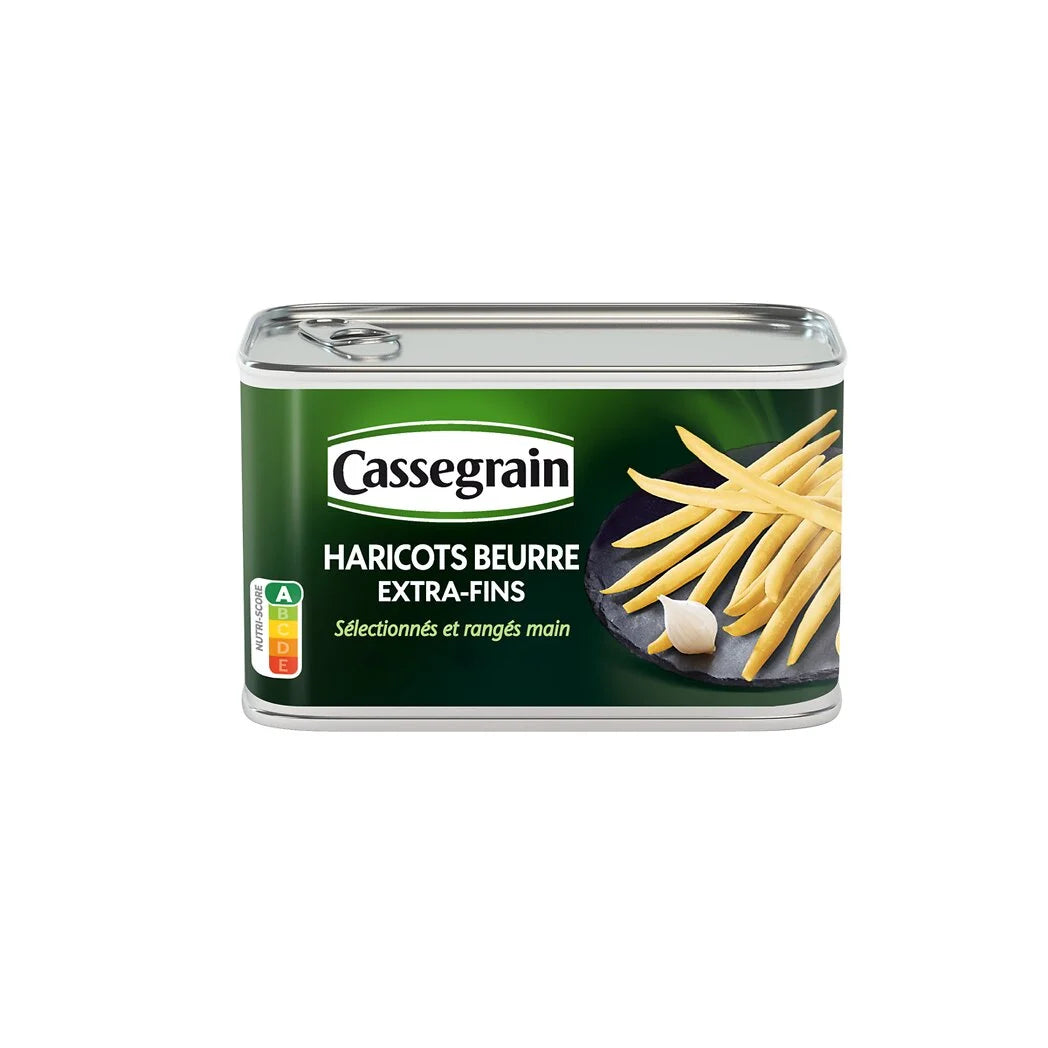 CASSEGRAIN Haricots beurres 220g