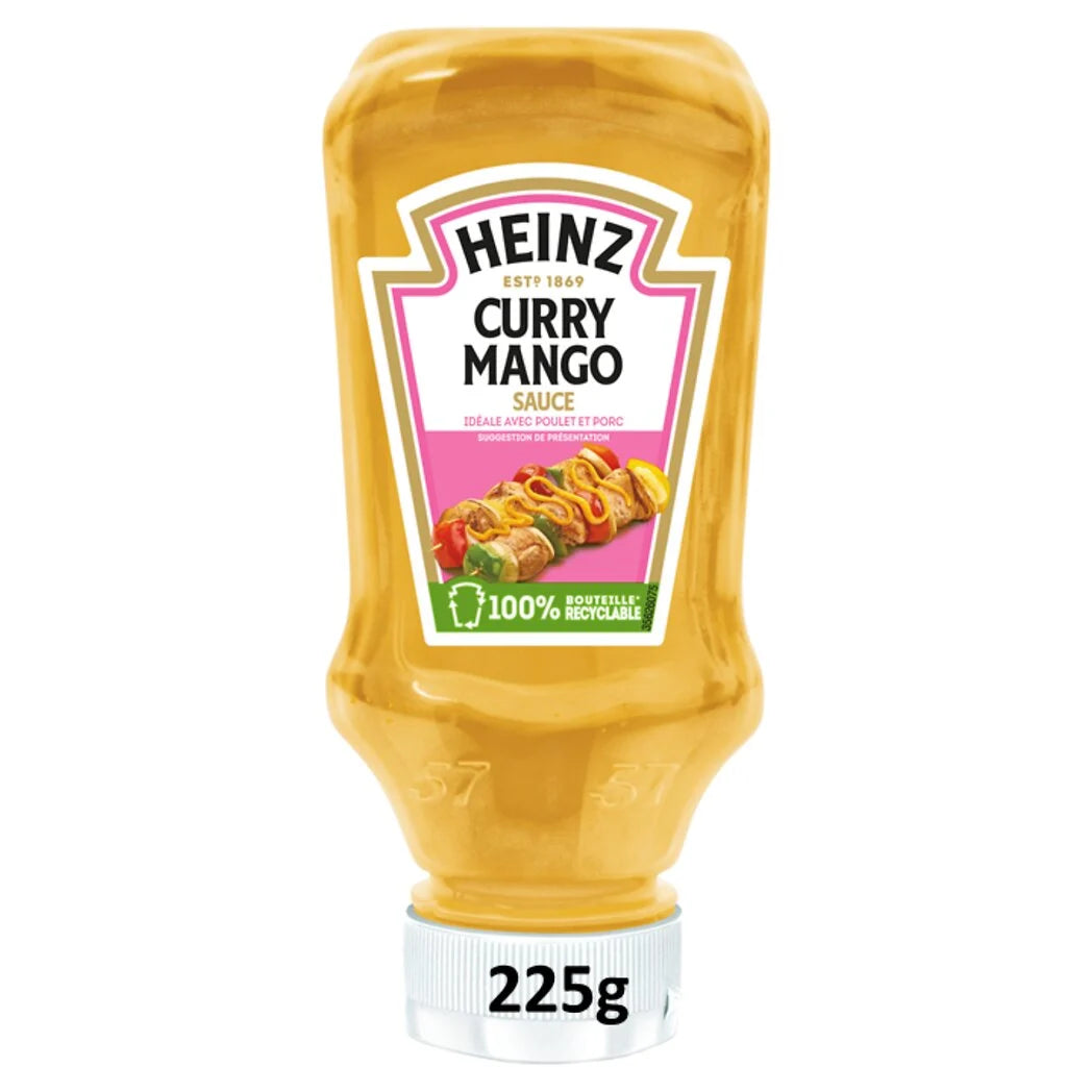 Salsa Curry Mango HEINZ 225g