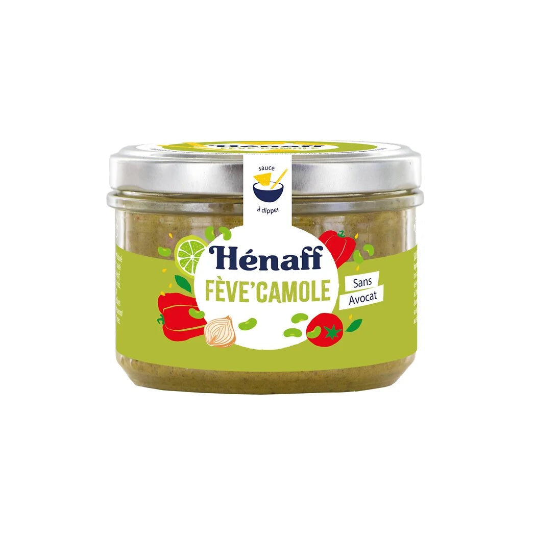 Salsa para dipear HENAFF Fève'camole - sin aguacate 180g