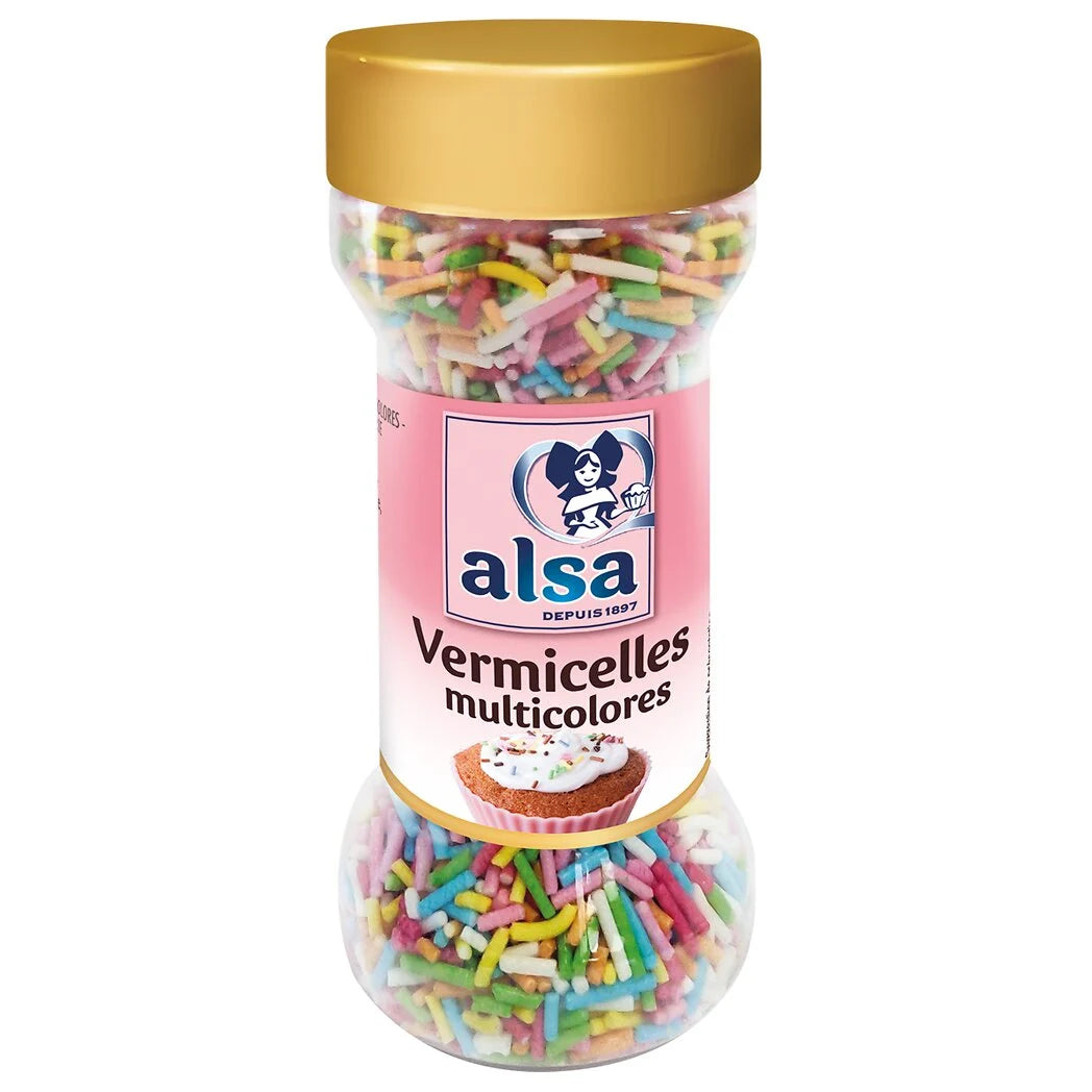 ALSA Vermicelles multicolores 50g