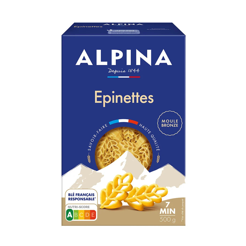 ALPINA Savoie 1844 Collection Spruce-Shaped Pasta – 500g
