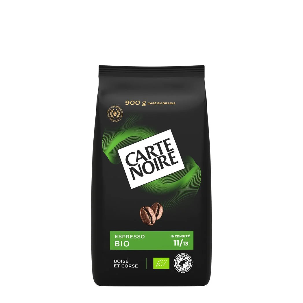 CARTE NOIRE Café en grains Espresso BIO 900g