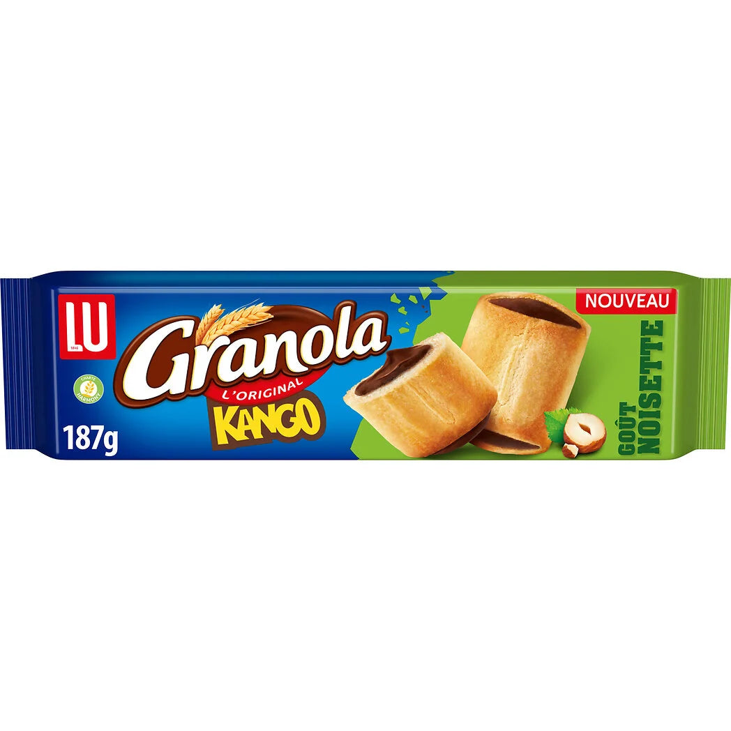 LU Biscuits Kango fourrés chocolat noisette 187g
