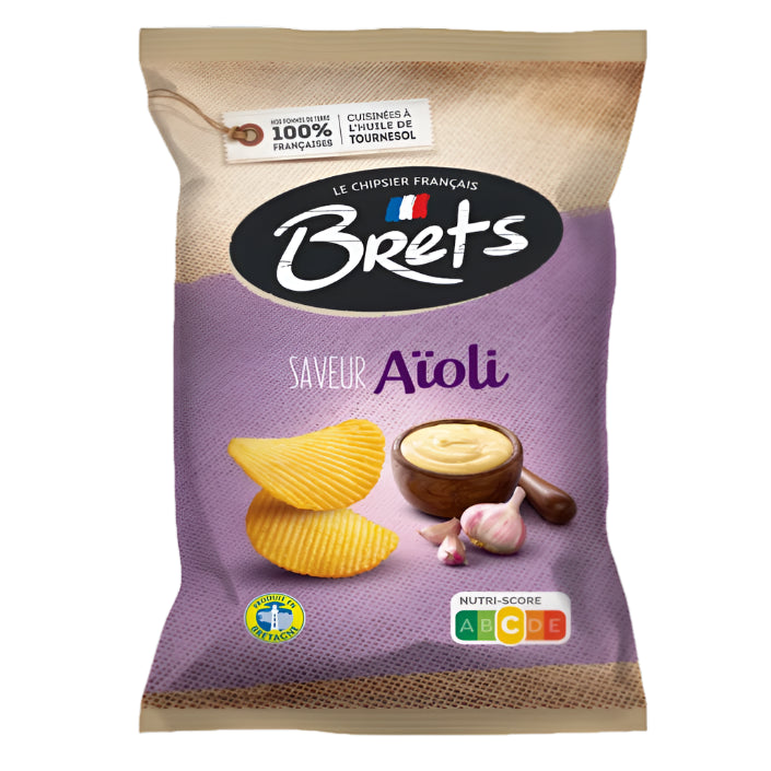 Batata Chips Sabor Aioli BRETS – 125g