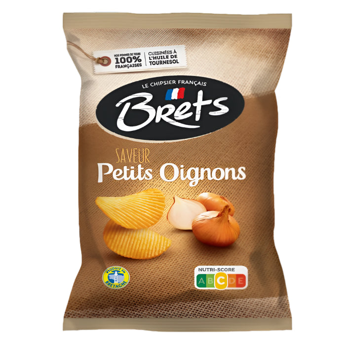BRETS Spring Onion Flavoured Chips – 125g