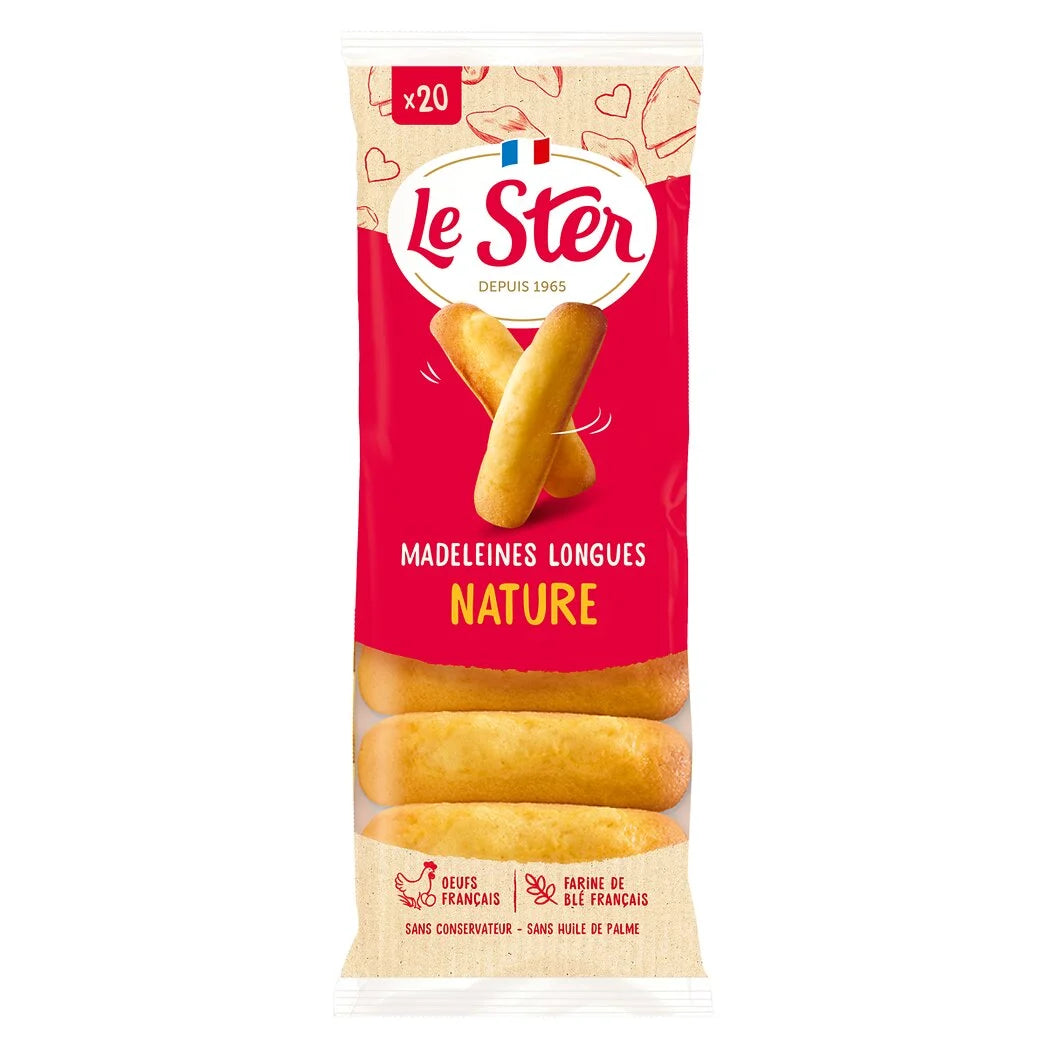 LE STER Le Pâtissier - Long Madeleines with Fresh Eggs 250g