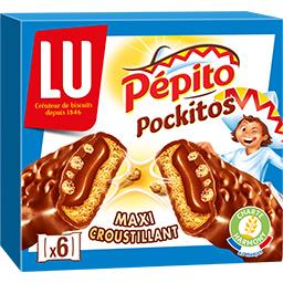 LU Pépito – Pockitos Extra Crunchy Biscuits 6 pack – 162g