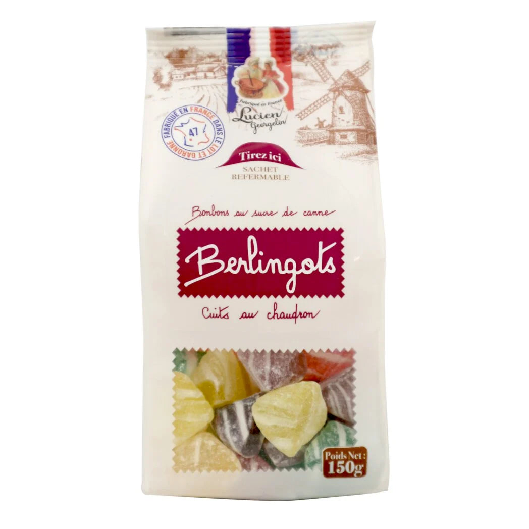LUCIEN GEORGELIN Flat-Bottomed Berlingot Candies 150g