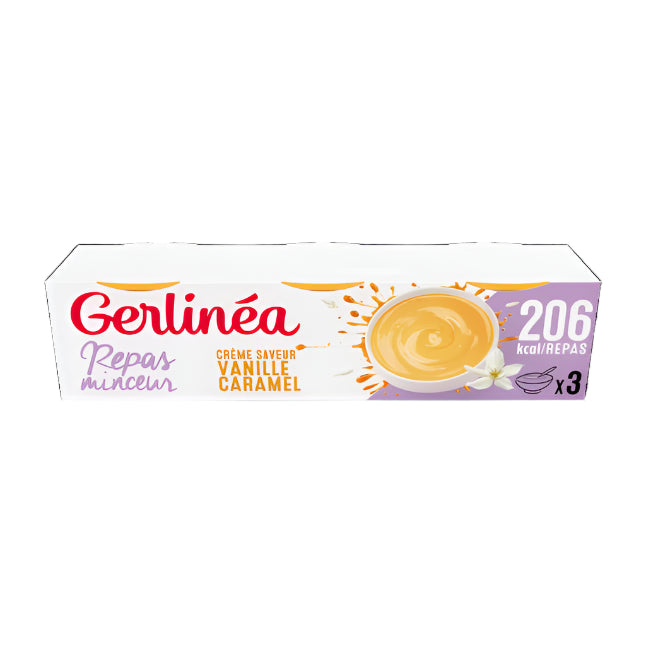 Crèmes dessert GERLINÉA Vanille Caramel 630g (3x210g)