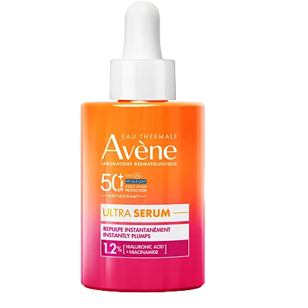 AVENE Eau Thermale Ultra Sérum SPF50+ Preenche instantaneamente 30 ml