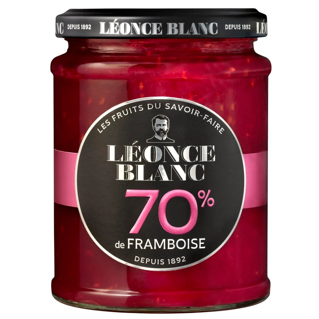 LEONCE BLANC Raspberry Jam 70% 320g