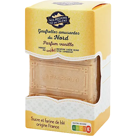 NOS RÉGIONS ONT DU TALENT Wafers Divertidas do Norte 175g