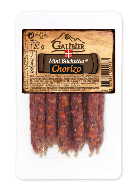 LE GALIBIER Mini-Chorizos 120g