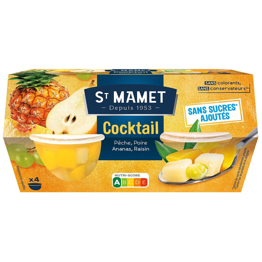 Plaisir de Fruits - Fruit Cocktail 4x65g