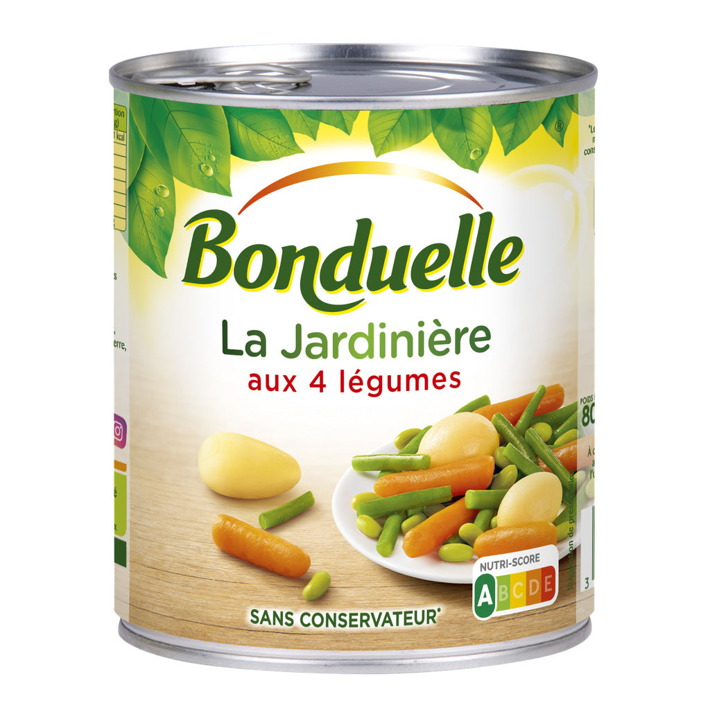 BONDUELLE Jardinière de 4 verduras 510 g