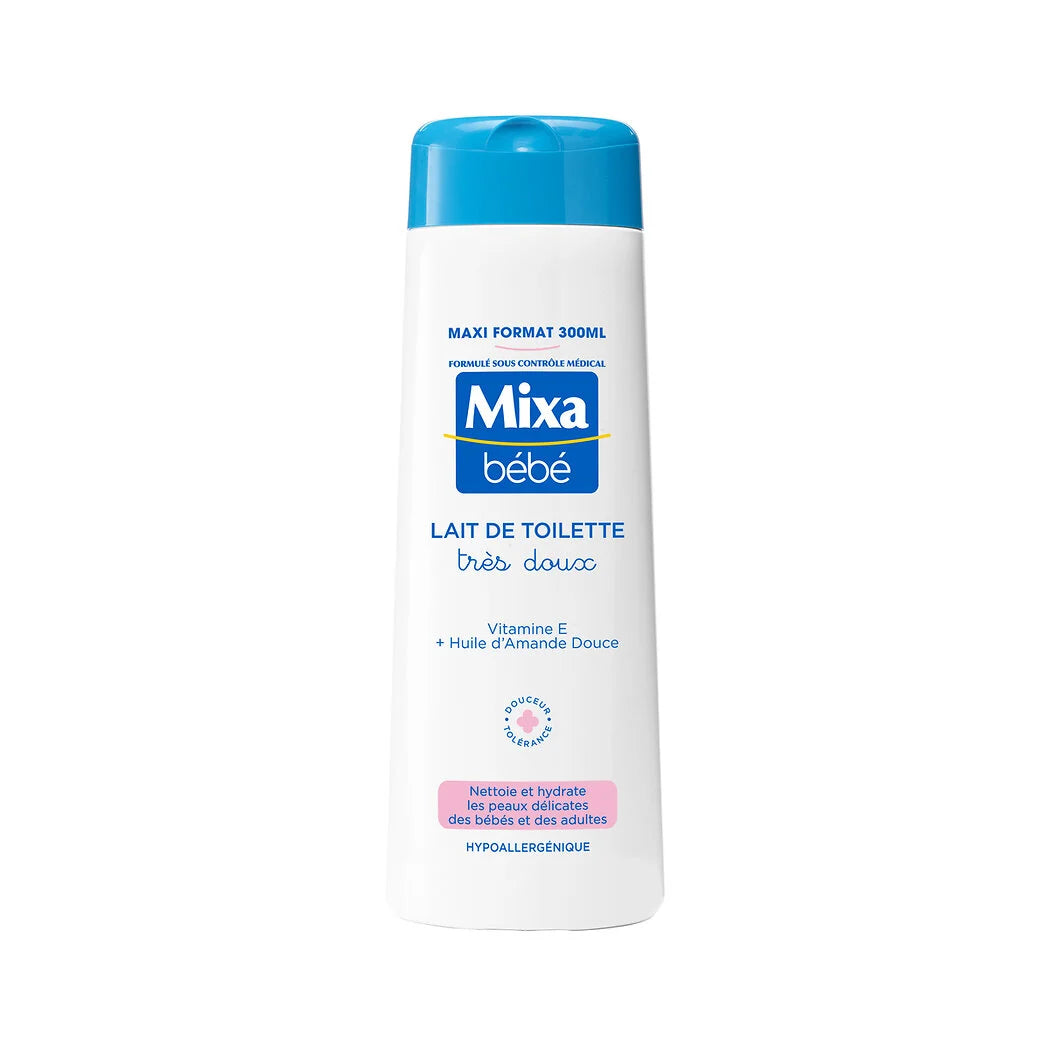 MIXA Bébé - Lait de toilette très doux hypoallergénique 300ml