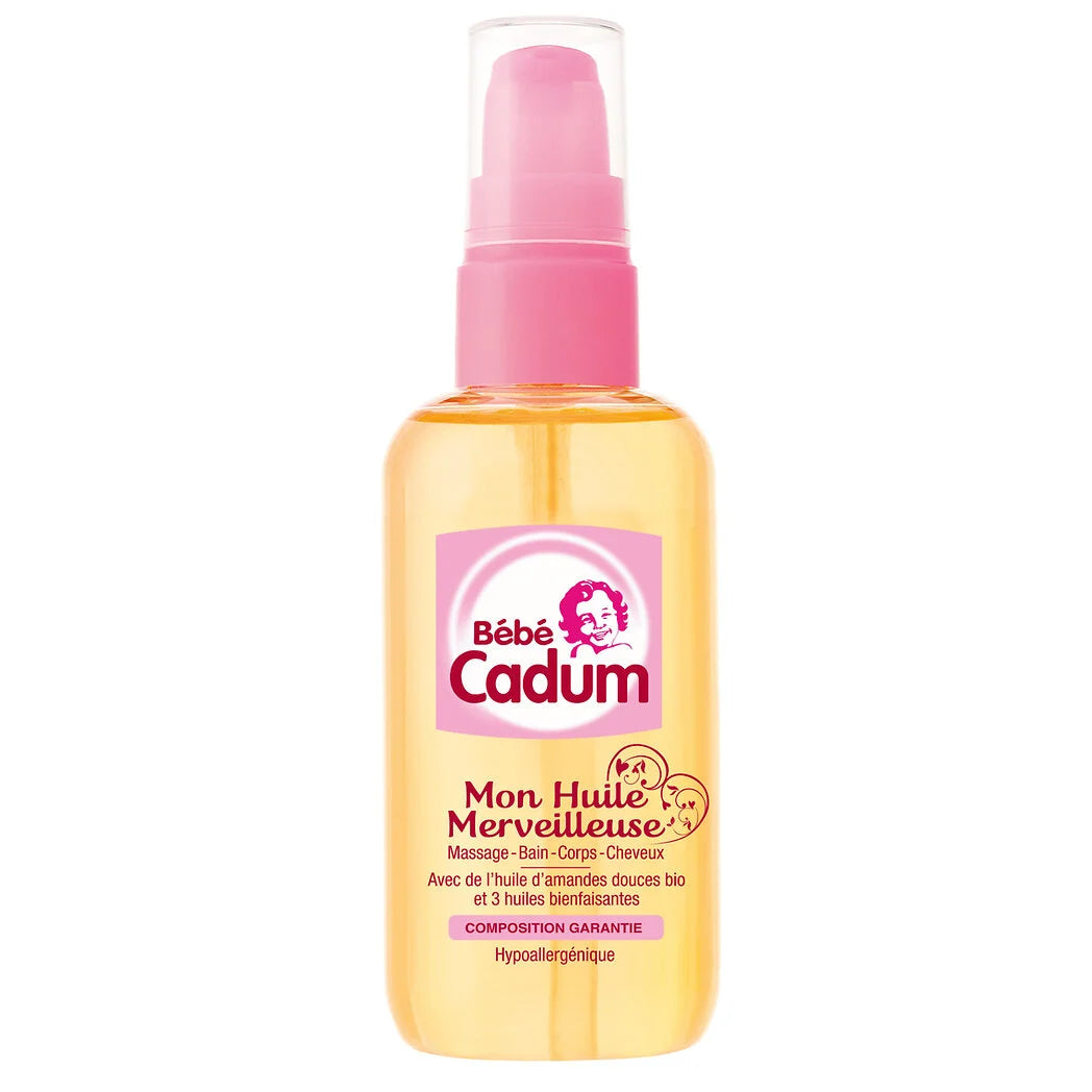 BEBE CADUM - wonder oil for massage, bath, body and hair 100ml