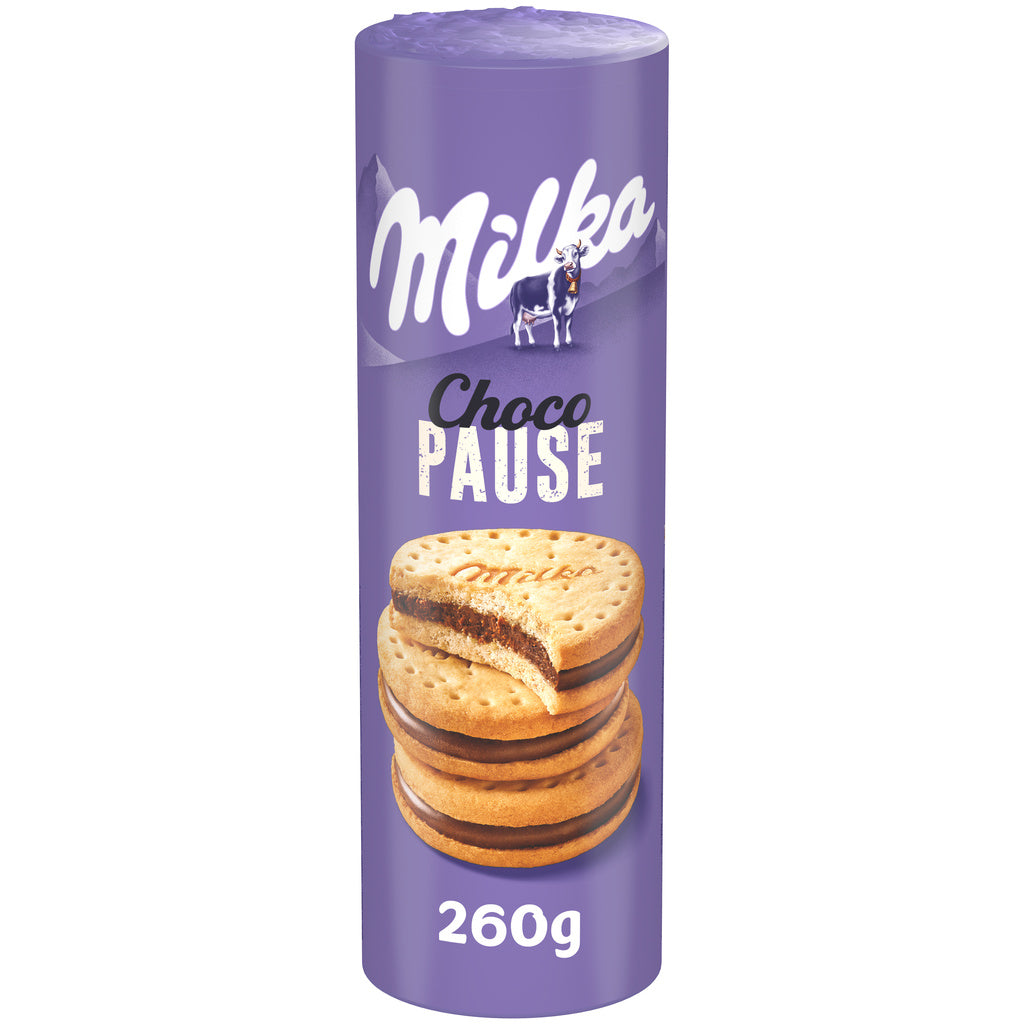 MILKA Choco Pause biscuits with milk chocolate X13 - 260g