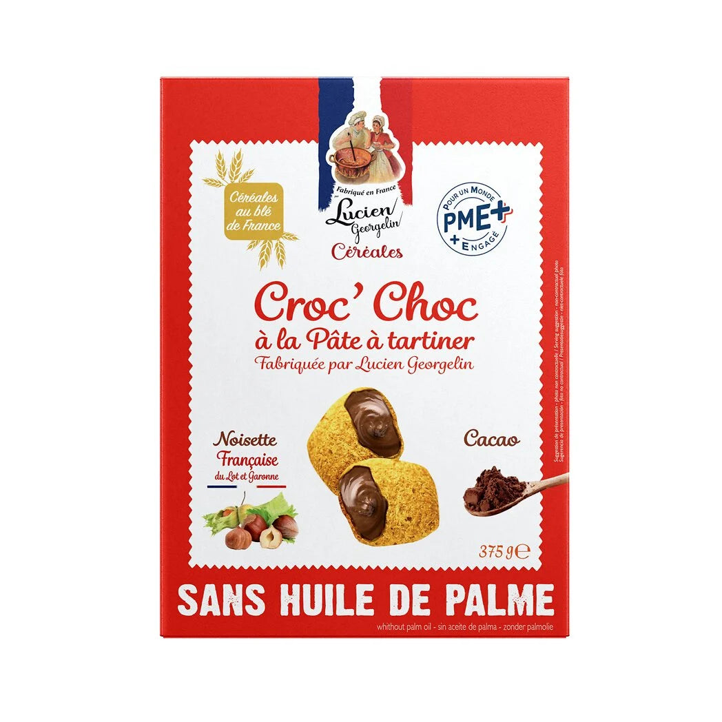 Céréales LUCIEN GEORGELIN "Croc'Choc" con crema de untar 375 g