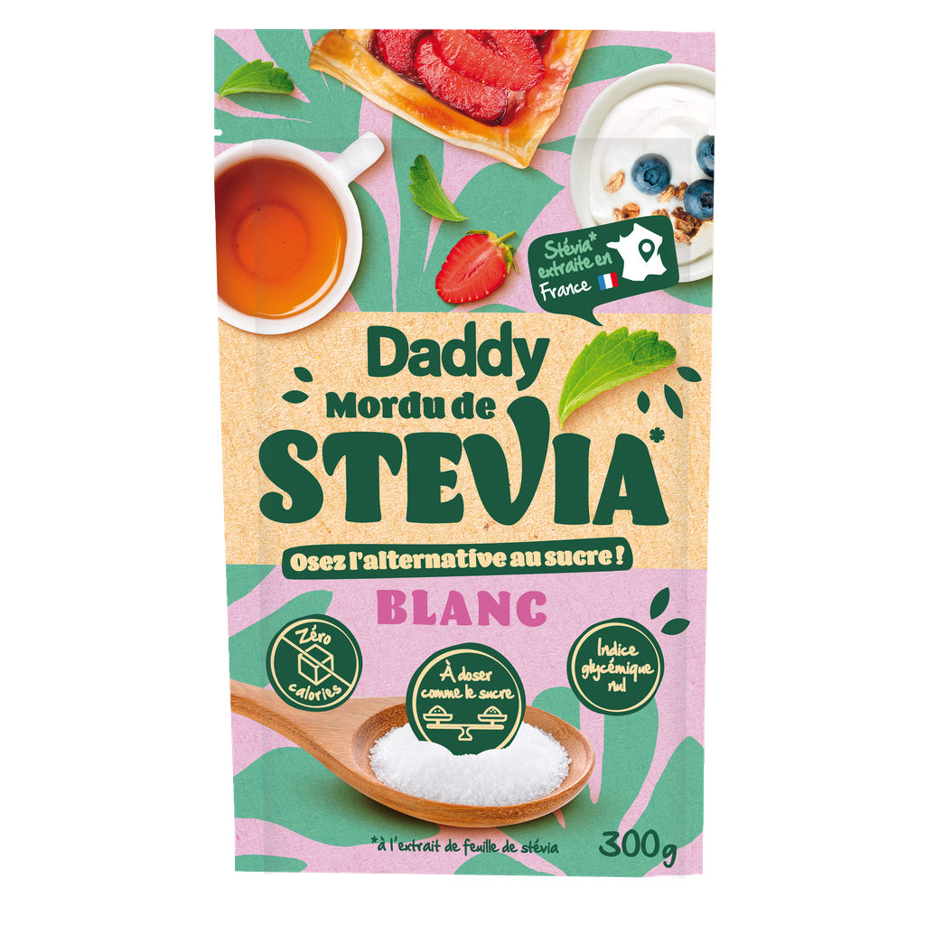 DADDY All-Purpose White Stevia Sugar 300g