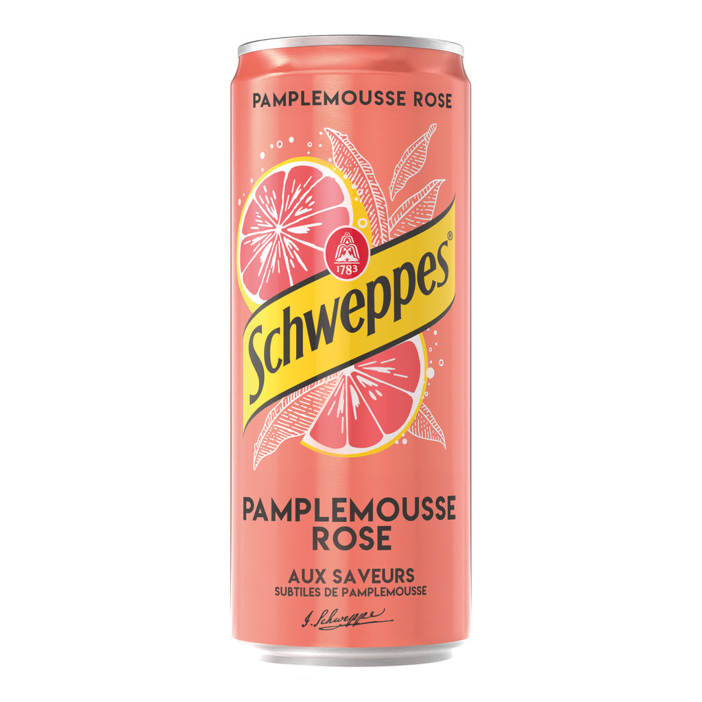 SCHWEPPES Grapefruit-Flavored Soda 1 x 330ml