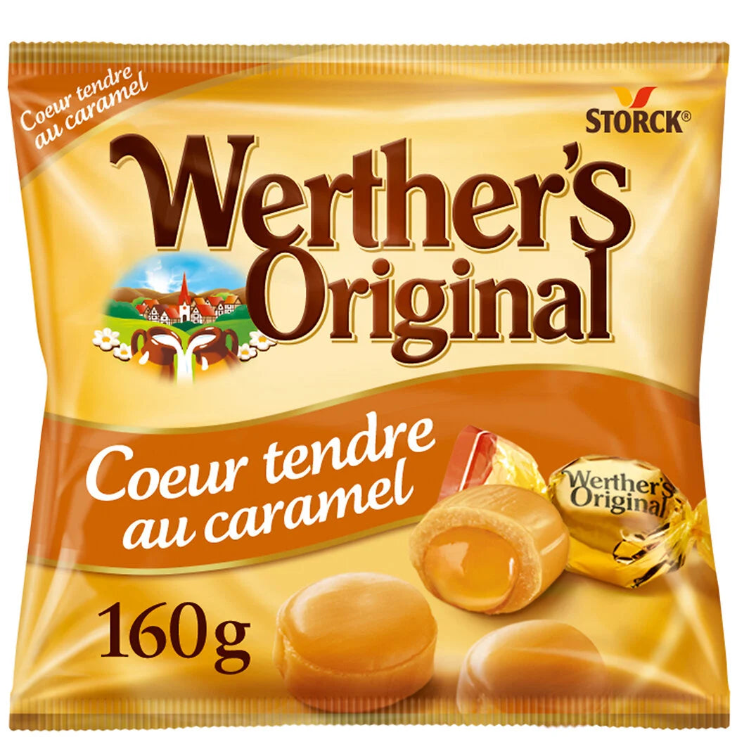 WERTHER'S ORIGINAL - Corazón tierno de caramelo 160g