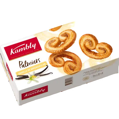 KAMBLY Palmiers de vainilla 100g