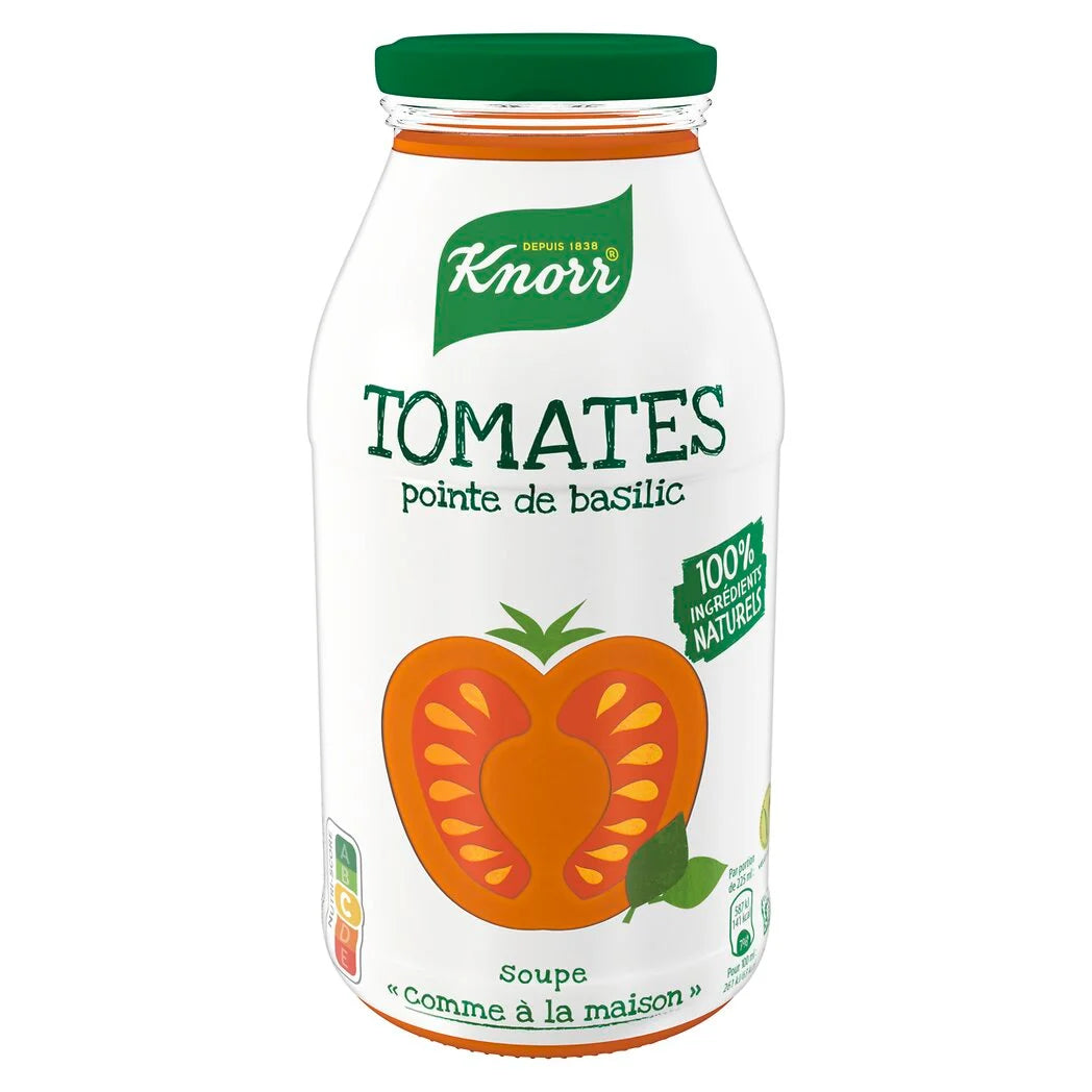 Sopa de tomate con un toque de albahaca KNORR 0,45L
