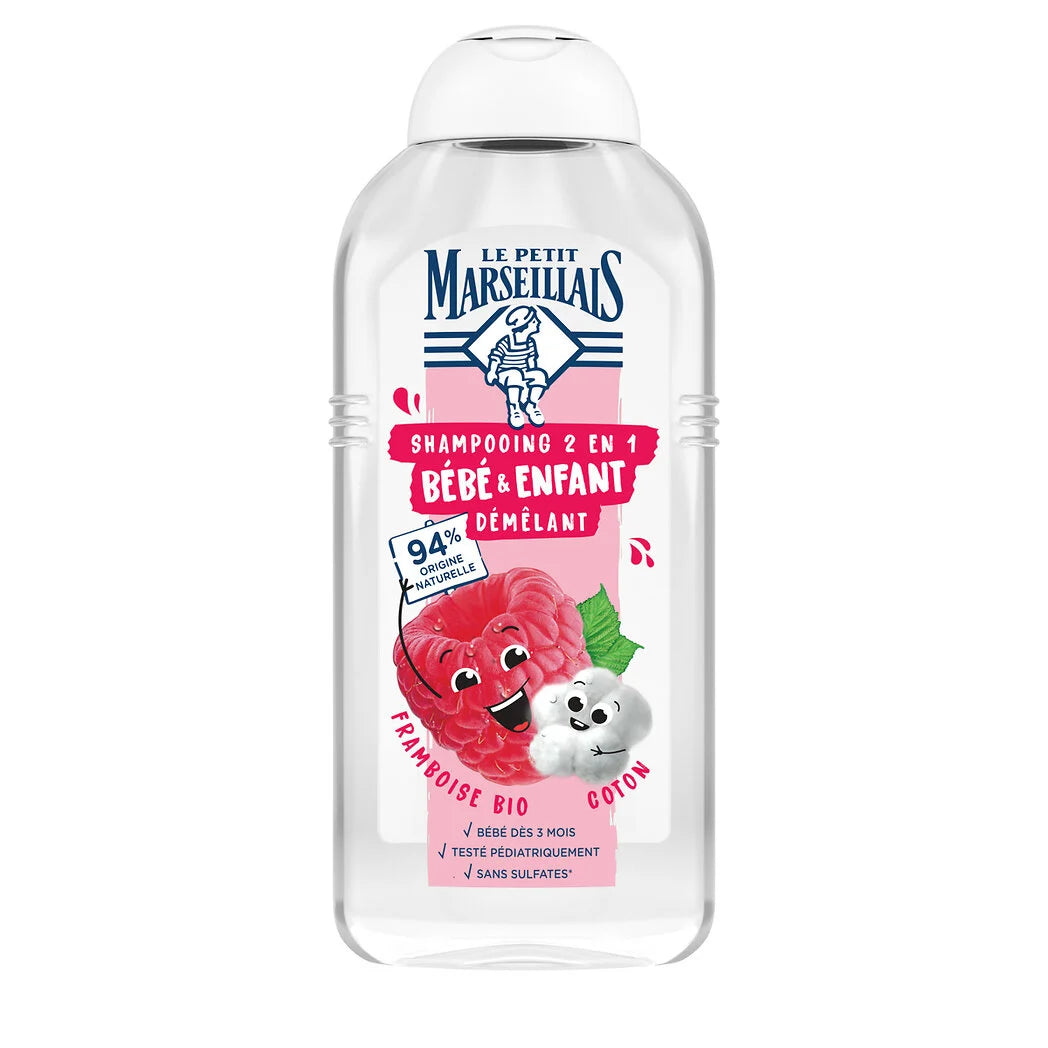 LE PETIT MARSEILLAIS Kinder Shampoo Himbeere & Baumwolle 300ml