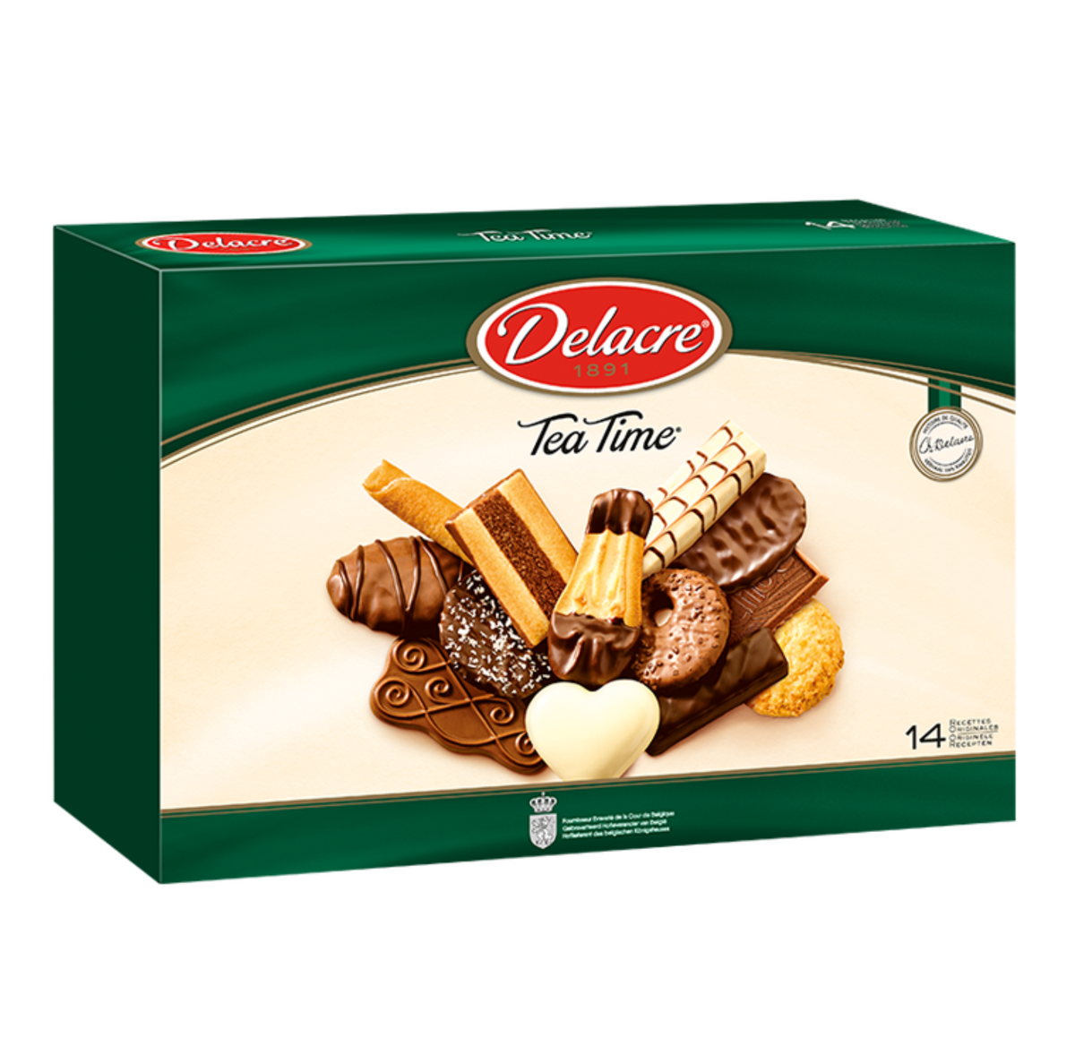 Biscoitos Sortidos DELACRE Tea Time 500g