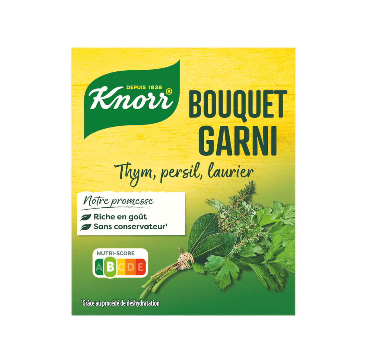 KNORR Bouquet Garni Tomilho Salsa Louro (9 tabletes x 11 g) 99 g