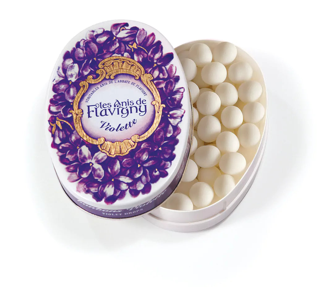 Lata ovalada ANIS DE FLAVIGNY – Caramelos de violeta 50g