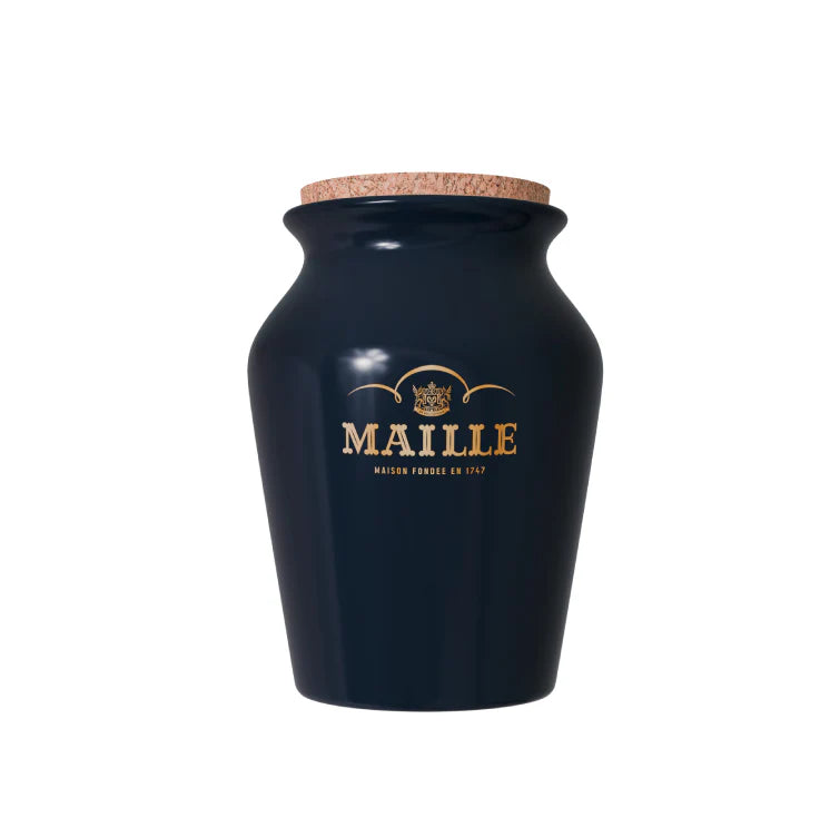 Mostarda MAILLE com Chardonnay e Pedaços de Trufa Negra 125g